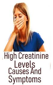 High Creatinine Levels Causes And Symptoms Health Body Causes Symptoms Creatinine Levels Body Health Health Fitness