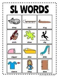 What are some positive words that start with s that will come across exactly the way you want them to? Sl Blend Worksheets Blends Worksheets Blend Words Grammar For Kids