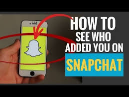 The easiest way to verify this would be to check if someone has viewed any story you posted. 3 Ways How To See Who Added You On Snapchat Youtube