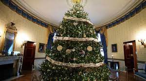 Her vision for her family's first holiday at the white house was about classic christmas decor. White House Christmas Display 2016