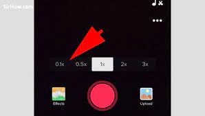 Select the preferred speed for the video from the options that pop up at the bottom How To Use Slow Motion Effect On Tiktok Android 5 Steps