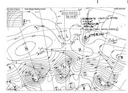 Synoptic Chart South Africa 7 March 2012 Jeffreys Bay News