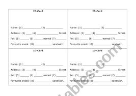 Once the photo is uploaded, the crop page opens. Make Your Own Id Card Esl Worksheet By Piscadorvn