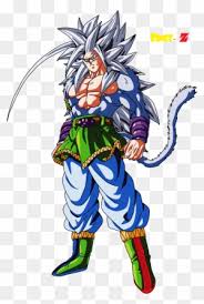 In these video games, the tail does not alter coloration, while the hair and eyes become the normal blue of the super saiyan blue form. Dragon Ball Z Goku Super Saiyan Son Goku Super Saiyan 5 Free Transparent Png Clipart Images Download