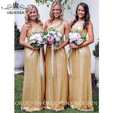 Cheap Bridesmaid Dresses Buy Directly From China Suppliers Brilliant Gold Sequined Bridesmaid Dresse Bridesmaid Dress Colors Bridesmaid Beautiful Prom Dresses