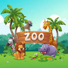Zoo and animals cartoon style, vector art and illustration. | Zoo poster  design, Cartoon styles, Zoo pictures