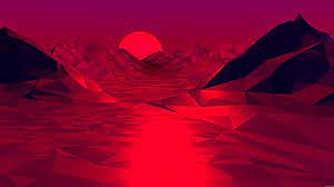 Synthwave background, music, sunrise, abstract, sunset, pink. Red Aesthetic Laptop Wallpapers Top Free Red Aesthetic Laptop Backgrounds Wallpaperaccess