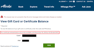 Alaska airlines is offering an incentive to mileage plan members who have wallet balances (this is where credit goes from unused tickets): 2 Mysterious Alaska Airlines Mvp Gold Guest Upgrades 24 Hour Gift Certificate Wait Period