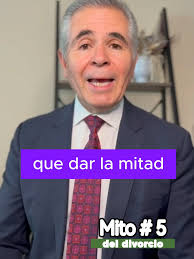 Mito 5. Me tiene que dar la mitad de todo lo generado en el matrimonio.  #Divorcio #AlejandroGutiérrez #MitosdelDivorcio