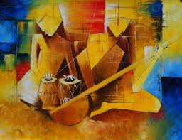 Concert Abstract Art By Amar Singha Indian Art Paintings Abstract Art Painting Abstract Painting Acrylic Modern
