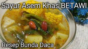 Resep sayur asem bumbu kuning yang segar dan gurih, ampun, deh, rasanya! Sayur Asem Tumis Bumbu Kuning Khas Betawi Youtube