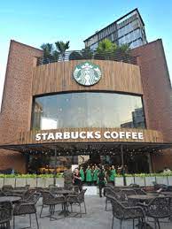 Once you enter from outside, look on. First Starbucks Opens In Vietnam Global Coffee Report