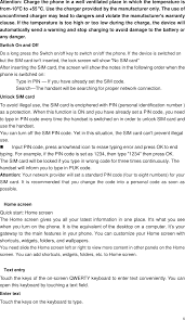 User Manual POSH Orion Max X550 Posh Mobile