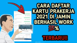 Dilansir dari akun instagram resmi kartu prakerja @prakerja.go.id, senin (16/8/2021), para peserta dapat melakukan pendaftaran dan seleksi pada laman www.prakerja.go.id. Cara Daftar Kartu Prakerja 2021 Di Jamin Berhasil Prakerja Terbaru Dan Work Youtube