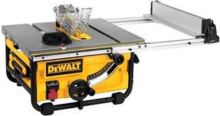 Laser guide lots of miter saws are including a laser guide to help users the saw blade cuts immediately to the right of the laser guide so you know exactly where to place your stock. New Harbor Freight Hercules Portable Table Saw