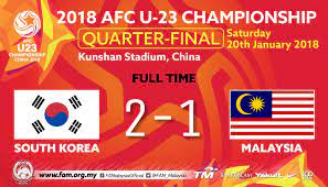Malaysia observes malaysia time all year. Malaysia Pipped By South Korea In Afc U23 Quarterfinal