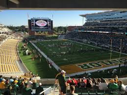 Baylor Football Mclane Stadium Seating Chart Best Picture