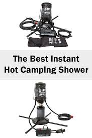 All you have to do is attach a propane bottle, place it in the base, turn on the water pump, turn on the. The Best Instant Hot Camping Shower The Zodi Zip Camping Shower Is A Great Hot Water Camping Shower For Any Typ Camping Shower Camping Toilet Camping Gear Diy