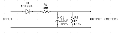 The simple peak detector circuit can be designed using the diode and capacitor. Peak Voltage Detector All About Circuits