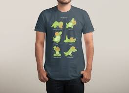 T Rex Tries Yoga Threadless Artist Shop Yoga Tshirt T Shirt Mens Tshirts