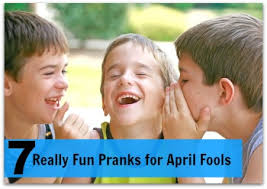 Not only do you have easter to contend with this weekend but also april fools' day. 7 Really Fun Pranks For April Fools