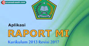 Berbeda dengan kurikulum tingkat satuan pendidikan (ktsp) dimana buku raport ditulis secara manual pada kolom yang telah berbentuk buku. Aplikasi Rapot Madrasah Ibtidaiyah Kurikulum 2013 Revisi 2017