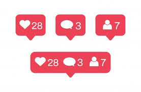 Social Media Notifications Icons Like Premium Vector Freepik Vector Business People Heart In 2020 Get Instagram Followers Instagram Logo Instagram Icons