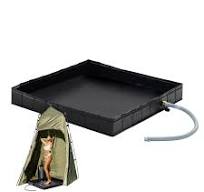 Amazon.com: Wintogo Portable Shower Pan, 41" x 41" x 5 ...