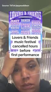Lovers & Friends music festival cancelled hours before performers like  Usher, Janet Jackson, Nelly Furtado, Alicia Keys and many more a-list  artists were expected to perform in Las Vegas. What’s your ...