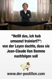 In 2008, he played himself in jcvd. Heisst Das Ich Hab Umsonst Trainiert Von Der Leyen Dachte Dass Sie Jean Claude Van Damme Nachfolgen Soll Claude Van Damme Van Damme Echt Witzig