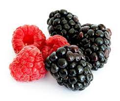 Maybe you would like to learn more about one of these? Blackberry And Raspberry On The White Stock Image Colourbox