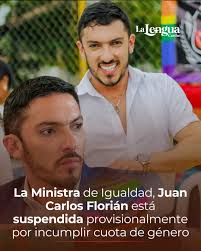 El Tribunal Administrativo de Cundinamarca suspendió provisionalmente el  nombramiento de Juan Carlos Florián como ministro del Ministerio de la  Igualdad tras admitir una demanda que cuestiona su designación por presunto  incumplimiento de