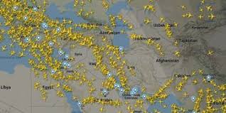 On top of knowing an aircraft's location, you can use this service. Airlines Re Route Or Cancel Flights Around Iran Iraq
