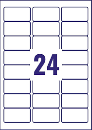 I want to be able to print 2 actual labels per page. Avery Laser Label Heavy Duty 24 Per Sheet White Pack Of 480 L4773 20 From Codex Office Solutions