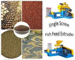 Single Screw Fish Feed Extruder Fish Feed Fish Fish Farming
