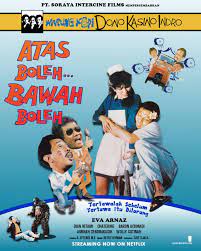 Film ini diproduksi tahun 1986 dan disutradarai sinopsis film atas boleh bawah boleh dono, kasino, indro pergi berburu. Atas Boleh Bawah Boleh San Kalop