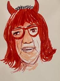 Aristotle said "Knowing yourself is the beginning of all wisdom!" Great  challenge from my Monday night Art community to undertake a series of quick  self portraits. Accepting the challenge encouraged me to