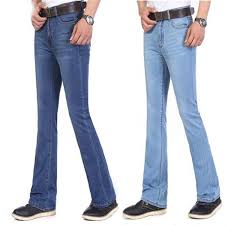 Jeans have become synonymous with urban clothing. Justnicer Men S Summer Clothing Fashion Bell Bottom Jeans Male Slim Semi Flared Male Jeans Trousers Ultra Thin Buy Online In India At Desertcart 188663882