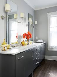 Search for info about bathroom cabinet paint. Pin By Better Homes Gardens On Beautiful Bathrooms Best Bathroom Paint Colors Painting Bathroom Cabinets Best Bathroom Colors