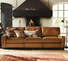 Find upholstered and leather sofas, sectionals and armchairs, perfect for any living room. Turner Square Arm Leather Sofa In 2021 Leather Couches Living Room Leather Sofa Living Room Couches Living Room