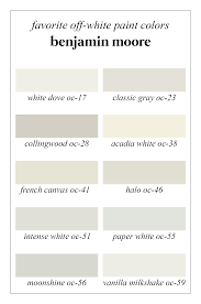 Favorite Off White Benjamin Moore Paint Colors White Dove Classic Gray Collingwood Acadia White Off White Paint Colors White Paint Colors Off White Paints
