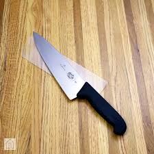 It is a solid knife that performs well on a variety of kitchen prep duties; Victorinox Fibrox Pro Chef S Knife Review Handles Any Task