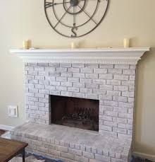 This very simple, cheap do it yourself project only takes a little paint and a few easy t. Whitewash Brick Fireplace 1 Shepard Painting Solutions Residential Commercial Painting Canton Oh