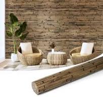 A15602DB01- Art3d 48 x 96 Inch Natural Bamboo Wall panel for Interior Wall  Decor, Flexible pole Wrap Wainscoting Wall Cladding paneling for Living ...