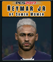 Neymar junior plays for spanish league team fc barcelona and the brazil national team in pro evolution soccer 2017. Ultigamerz Pes 2017 Neymar Jr Psg Face With Blonde Hair 2019