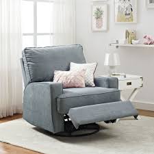 Glenda Reclining Glider Living Room Recliner Swivel Recliner Chairs Stylish Recliners