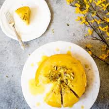 The batter is worked into special perforated greased moulds in a tray and steamed for up to 10 minutes so it becomes light and fluffy. Orange Semolina Cake Piping Pot Curry
