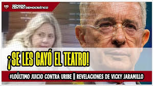 SE LES CAYÓ EL TEATRO! 🔴 #LOÚLTIMO JUICIO CONTRA URIBE || REVELACIONES DE VICKY  JARAMILLO