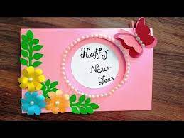 As year 2020 is going back to home and year 2021 is coming towards us, its celebrations time for most of us. Diy Beautiful Handmade Happy New Year 2020 Card Idea Diy Greeting Cards For New Year Youtube