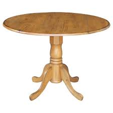 It features two drop leaves that lift to extend the. Round Table With Leaf Target